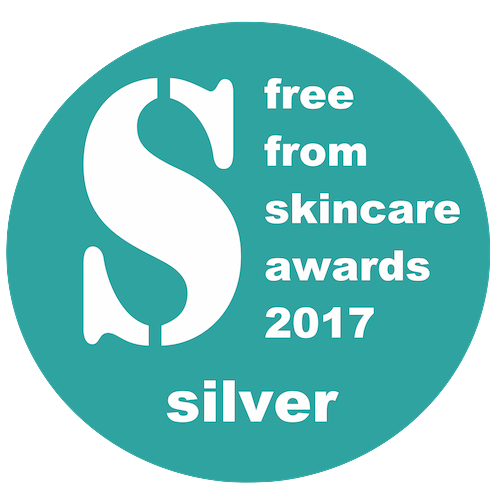 Free form skincare awards 2017 silver logo